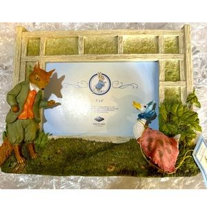Vintage Fredrick Warne & Co. Beatrix Potter Picture Frame
